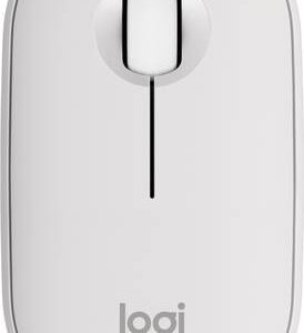 Mouse LOGITECH M350s 910-007047. Color blanco.