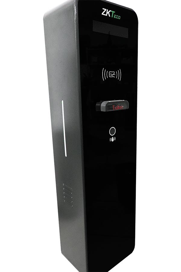 ZKTECO TBM01 - Dispensador de TIckets QR / Sin Contacto / Compatible con Sensor de Masa, VR10, UHF / Pantalla LED / Funciones de Voz / Requiere Software para cobro ZK Bio CV Security modulo de estacionamiento / Requiere Modulo TBM02 - Image 2