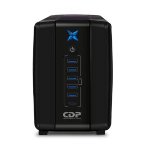 R-UPR 508 No-Break CDP R-UPR508 500VA/250W UPS Interactiva AVR 8 Salidas - 300 Julios, 120 Vac
