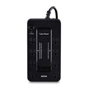 No Breaks y UPS CyberPower ST425 - 425 VA, 260 W, 8 h, Negro, No Break