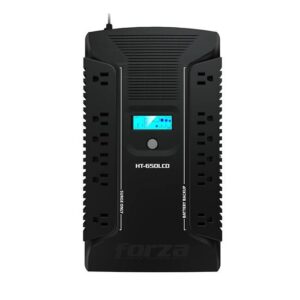 NO BREAK Nobreak FORZA HT-650LCD 650VA/390W - 120V Interactivo Onda senoidal simulada NEMA 5-15P 12xNEMA 5-15R USB