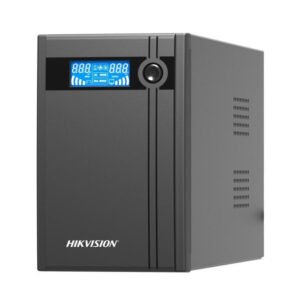 HIKVISION DS-UPS2000-X UPS de 2000 VA/ 1200 W - Pantalla LCD, Protección Contra Sobrecarga y Descarga