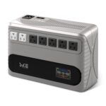 No Break Interactivo SKE Energy GF1000 1000va/600w - Color Plata y Negro, Voltaje de Entrada y Salida 120V