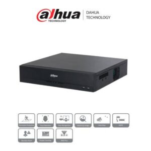 Dahua Technology DAHUA DHI-NVR5864-16P-EI NVR 64CH IP 4K Acupick 16CH PoE - RAID 0/1/5/6/10, 384 Mbps IA avanzada detección y reconocimiento de rostros, SMD+ 8 canales