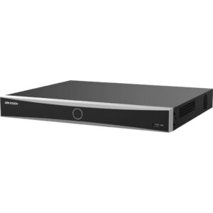 HIKVISION DS-7632NXI-K2/16P(E) NVR 12 Megapixel (4K) / 32 canales IP / 16 Puertos PoE+ / Recocimiento Facial / AcuSense (Evita Falsas Alarmas) / 2 Bahías de Disco Du