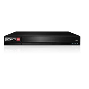 PROVISION-ISR NVR12-16400PFAN(1U) NVR de 16 canales PoE - soporta cámaras IP de 12 MP, 2 SATA para HDD 10 TB, HDMI, metadatos, DDA2, Check point