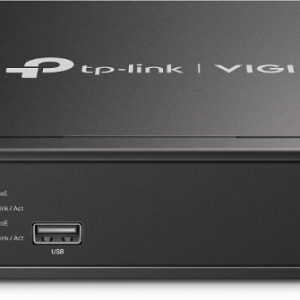 TP-LINK VIGI NVR1008H-8MP Grabador de vídeo en red VIGI de 8 canales PoE+