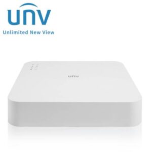UNIVIEW NVR 8MP 4Ch / 4 POE UNV (NVR301-04LS3-P4) Capacidad 1 Disco Duro hasta 6TB Total