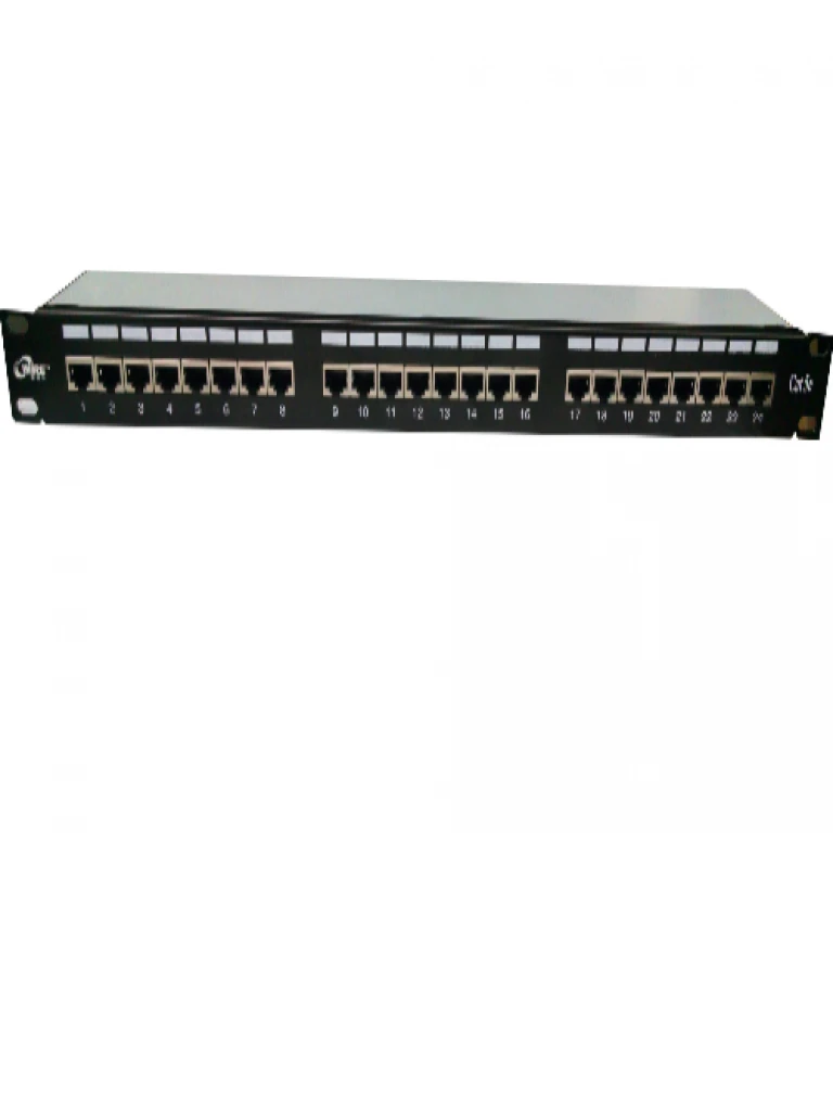 SAXXON SXR37U6637S + OC5U8BBH24K - Gabinete de Piso 37UR con Puerta de Vidrio Templado, 2 Ventiladores 110V y Patch Panel Cat 5e de 24 Puertos - Image 2