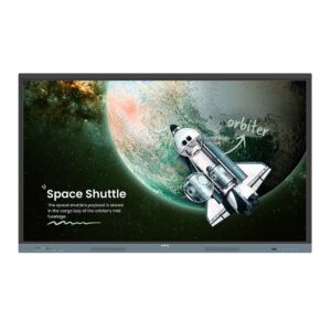 BENQ Pantalla Interactiva RE6504 - 65 pulgadas 4K, 40 puntos de contacto, Android 13, Bocina 20W