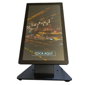 EC-LINE Quiosco de Autoservicio Marca EC LINE Modelo (EC-WCS21HA1). Procesador Dual Cortex-A72 - Memoria (RAM) 4 GB. Almacenamiento 32 GB. Pantalla 21.5