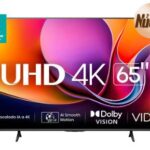 Televisor Hisense 65A65NV - 65 pulgadas, LED 4K UHD, 3840 x 2160 Pixeles, VIDAA SMART TV