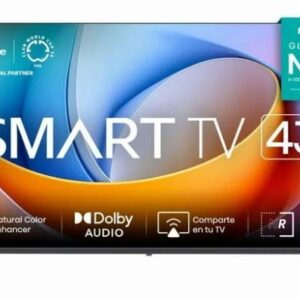 Televisor Hisense 43A45NV - 43 pulgadas, LED FULL HD, 1920 x 1080 Pixeles, VIDAA SMART TV