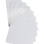 ZKTECO IDCARDNN - Paquete de 10 Tarjetas ID con Frecuencia de 125 kHz, 1 mm de Grosor, Sin Folio Impreso