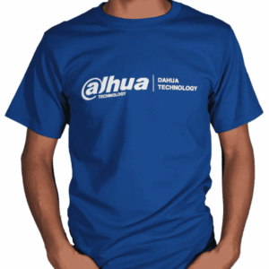 TVC MATPRO021 - Playera Azul Cuello Redondo con Logotipo Marca Dahua/ Talla XL/ Promocional
