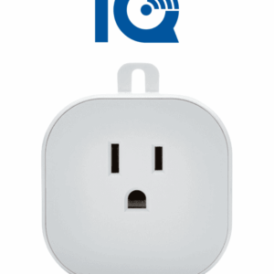 IQ OUTLET - Tomacorriente Inteligente Z-Wave . Convierte Cualquier tomacorriente en uno inteligente. Para funcionar en la plataforma de Alarm.com