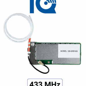 IQCard 433 MHz - Permite retomar instalaciones que utilizan sensores en 433MHz y actualizar el sistema con los nuevos paneles IQ panel de 4ta generación