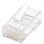 INTELLINET 502344 plug rj45 cat6 multifilar utp bote 100 pzas oro 15-micras