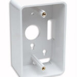 INTELLINET 517874 Caja para pared de 4.7cm de profundidad color Blanco - La caja incluye tornillos de montaje.