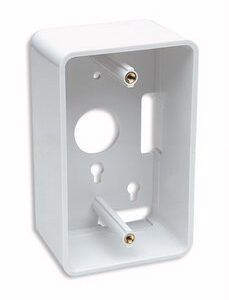 INTELLINET 517874 Caja para pared de 4.7cm de profundidad color Blanco - La caja incluye tornillos de montaje.