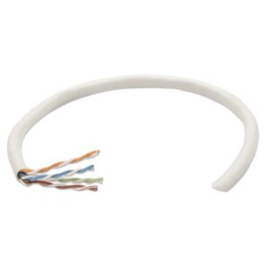 INTELLINET Bobina de cable de red UTP - Solida, 704663, Aluminio con recubrimiento de Cobre (CCA), 305m, CAT 6, Color Gris, 4 pares, 23AWG