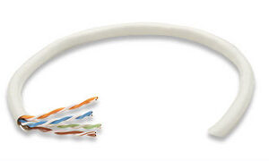 INTELLINET Bobina de cable de red UTP - 334136, 100 Cobre, Solida, 305m, CAT 6, Color Gris, 4 pares, 23AWG
