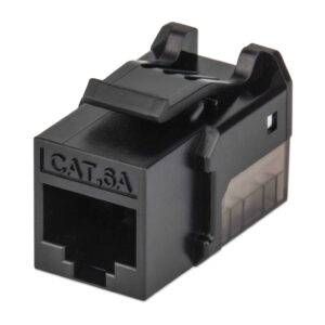 Keystone Jack INTELLINET 772327 - Negro, Cat 6
