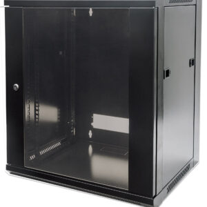 Gabinete de red mural de 19 - 12U, FlatPack, 60Kg, 570x600, INTELLINET 711883