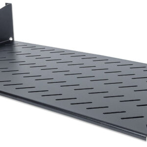 INTELLINET 712507 Estante voladizo 2U - 2- Montaje frontal puntual, 250 mm de profundidad
