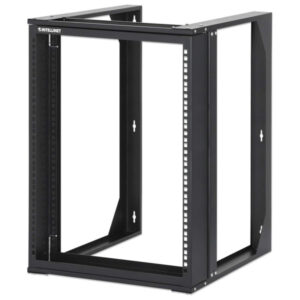Rack abierto de 19 Mural - 2 postes, 12U, Flatpack, Abatible, 450mm de profundidad, 30Kg, INTELLINET 716192