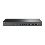 Router vpn tp-link ER8411 Omada con 10 puertos ge sfp+ e integrado en Omada sdn