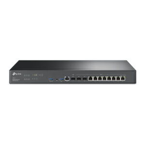 Router vpn tp-link ER8411 Omada con 10 puertos ge sfp+ e integrado en Omada sdn