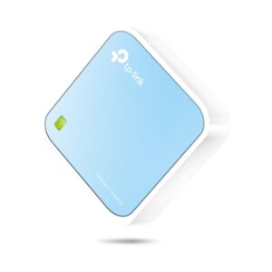 TL-WR802N Router TP-LINK - Azul, Color blanco, 2.4Ghz, 300Mbps