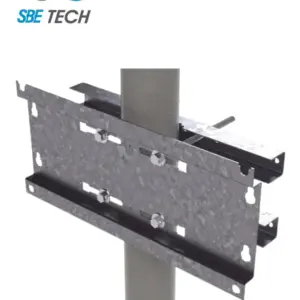 SBE TECH SBE-SOPFTRT – Herraje de Fijación / Montaje a Pared o Poste / Para Gabinete 9UR…