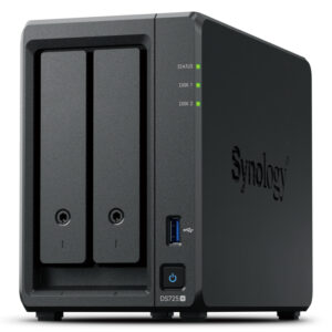 Servidor NAS marca SYNOLOGY modelo DS725+ 2 Bahias DiskStation