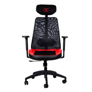 Naceb Technology Silla Naceb Gamer Silla De Malla Gamer X-One Color Rojo NA-09S4R
