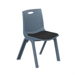 Silla de Visitas / Comedor Nextep NE-664G color Gris Oscuro - soporta hasta 120 Kg