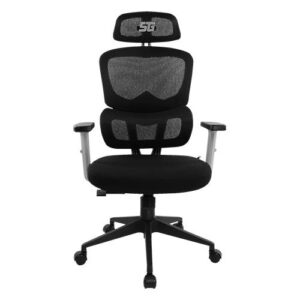 Silla VORAGO start the game CGM-400-BK mesh / reclinable / descansa brazos 1d / negra