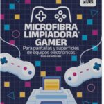 SILIMEX 7503018454023 MICROFIBRA LIMPIADORA GAMER 30cmx30cm La Herramienta Esencial para una Limpieza Impecable