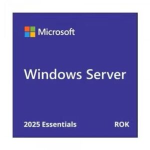 Hewlett Packard Enterprise ROK Microsoft Windows Server Essentials 2025 10 núcleos SW en/fr/es/xc