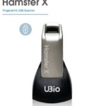 INGRESSIO Lector biometrico de huella digital HAMSTER X ( INGHRWNTGHAMSTERX ) con conexión USB para integrarlo a una aplicación propia. N.P. HFDU06R