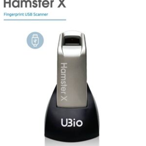 INGRESSIO Lector biometrico de huella digital HAMSTER X ( INGHRWNTGHAMSTERX ) con conexión USB para integrarlo a una aplicación propia. N.P. HFDU06R