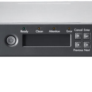 Hewlett Packard Enterprise P84145-B25 HPE Storage MSL 1/8 Tape Autoloader 1x MSL LTO-9 Fibre Channel 5x LTO-9 45TB Data Cartridges