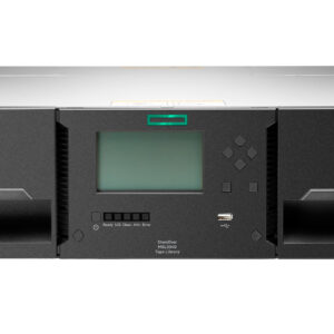 Hewlett Packard Enterprise HPE MSL3040 HPE Storage MSL3040 Tape Library 1x MSL LTO-9 SAS Drive 20x LTO-9 45TB Data Cartridges
