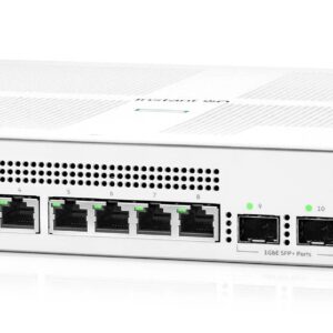 Hewlett Packard Enterprise Switch HPE Instant On 1930 Gigabit Ethernet - 8 puertos PoE clase 4 2SFP 124 W (JL681A)