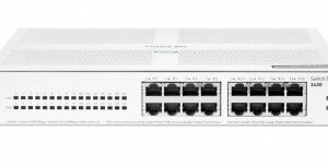 Hewlett Packard Enterprise Switch HPE Instant On 1430 Gigabit Ethernet - 16 puertos PoE Clase 4 124W Plug and Play (R8R48A)