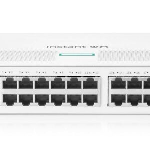 Hewlett Packard Enterprise Switch HPE Instant On 1430 Gigabit Ethernet - 26 puertos RJ-45, 2SFP 1GbE Plug and Play (R8R50A)