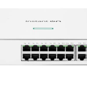 Hewlett Packard Enterprise Switch HPE Instant On 1930 Gigabit Ethernet - 24 puertos PoE Clase 4 195 W, 4SFP+ 10GbE (JL683B)