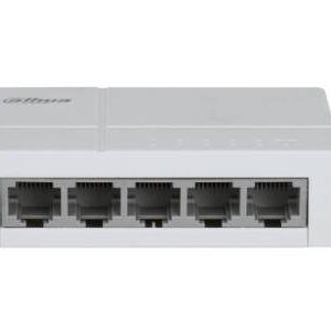 Dahua Technology DH-SF1005L Switch para Escritorio 5 Puertos Fast Ethernet con velocidad de transmisión de 10/100 Mbps en un diseño compacto