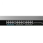 Grandstream GWN7813P Switch Administrable Capa L3+ - 24 ptos Gigabit + 4 SFP, PoE hasta 360W de salida, compatible con GWN Cloud